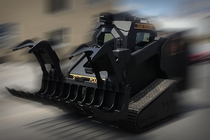 Features - The Rook tactical vehicle | Standard and Optional features