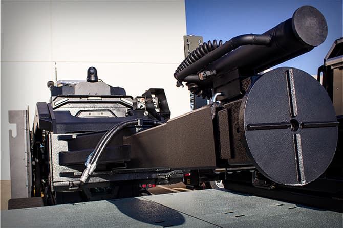 Features - The Rook tactical vehicle | Standard and Optional features